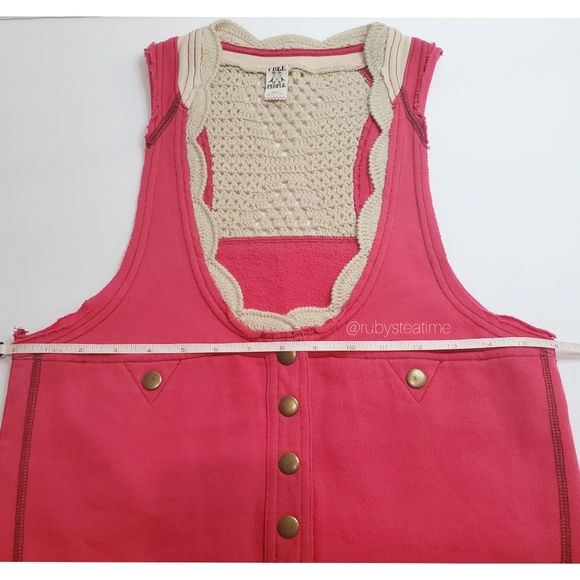 Barbiecore Pink, Barbie, PEOPLE Boho Festival Pink Knit & Crochet Vest - Picture 13 of 14